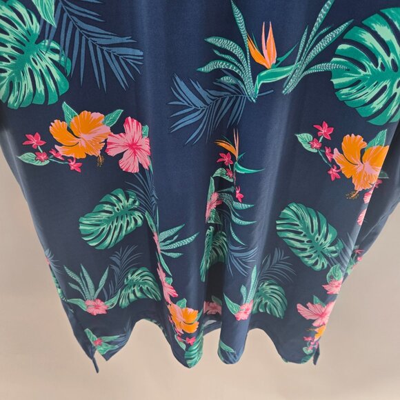 Birdie Bound Blue Tropical Golfing Polo Size XL - Picture 5 of 10